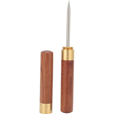 Aiguille à Thé En Palissandre Et Acier Inoxydable - Outil Cérémonie Du Thé Pour Pu'er