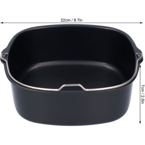 Ovenschaal voor heteluchtfriteuse, taartvorm, friteuse, bakvorm