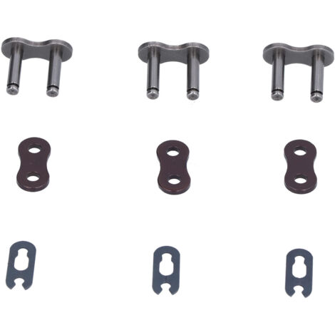 9 Pièces Clip de Connecteur de Joint de Chaîne en Alliage d'acier pour Vélo de Moto ATV 530H Duty sans Compromettre la Résistance Mais aussi pour Disperser Efficacement la. (1/5)