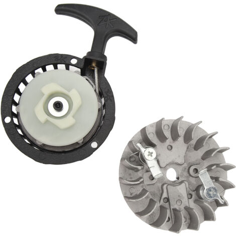 Démarreur De Recul Pocket Bike Avec Volant D'Inertie - Pull Recoil Starter Pour Mini Bike ATV 47-50 Cc