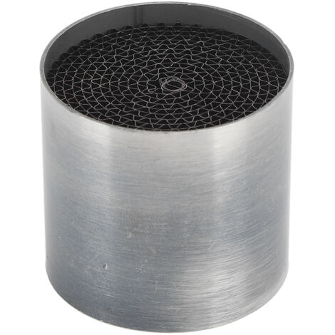 Catalyseur D'¨chappement de Moto Silencieux en Acier Inoxydable Universel pour Moto (53  50mm).