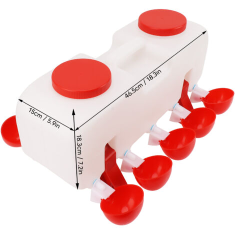 Mangeoire Poule Anti Nuisible Abreuvoir Poules Abreuvoir Automatique Kerbl Pour Volailles - Suspension Réglable Abreuvoir Automatique Pour Vola Mangeoire Poules