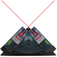 Tonysa – Niveau laser à projection à angle droit – Laser infrarouge avec portée 7m – Boîtier plastique durable – Pour pose de carrelage