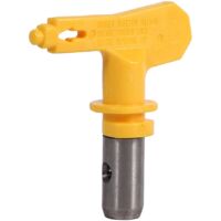 Buse airless, buse de pistolet airless jaune Haofy, buse de pistolet airless réversible pour peintures au latex, dispersion, peintures antirouille, 525