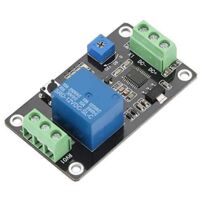 Retardateur Minuterie Relais Module Retard Marche Arrêt Off Carte de Commutation de Contrôleur Temporisé à Verrouillage Automatique DC 5V/12V/24V(DC12V),A