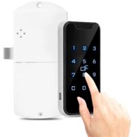 Serrure électronique, Smart Digital RFID Password Lock Touch Keypad Verrouillage électronique du classeur,A