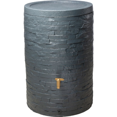 4rain ARONDO Regenspeicher 400 L, graphite grey