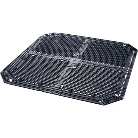 Garantia Bodengitter zu Komposter Thermo-King, 600 l, schwarz Komposter