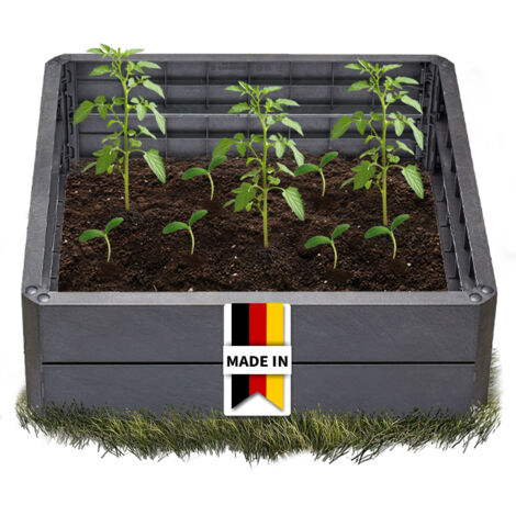 GARANTIA ERGO QUADRO L Hochbeet-System Stone