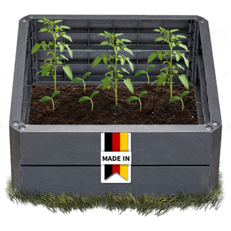 GARANTIA ERGO QUADRO S Hochbeet-System Stone