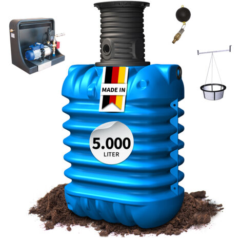 4rain MODULARIS Erdtank-Paket 5000 L