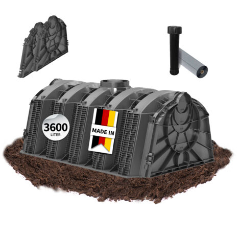 GARANTIA Sicker-Tunnel Versickerungsset 3600 L