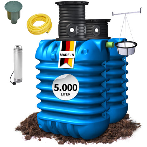 4rain MODULARIS Erdtank-Paket 5000 L