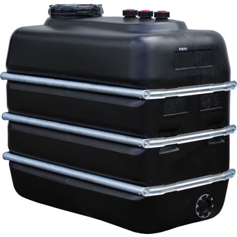GRAF Raumspartank 2500 Liter schwarz aus lebensmittelechten PE