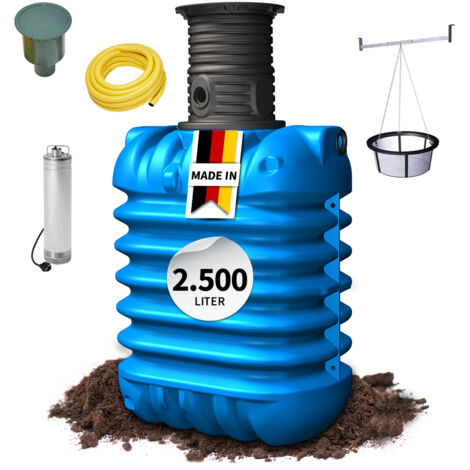 4rain MODULARIS Erdtank-Paket 2500 L