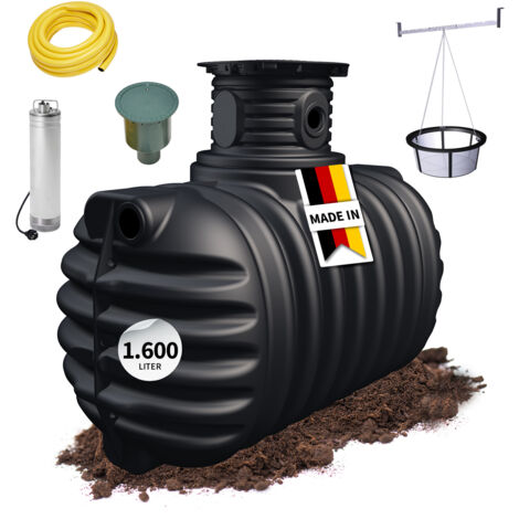 Wasserrückgewinnungstank zum eingraben 1600 l - Graf - 295310