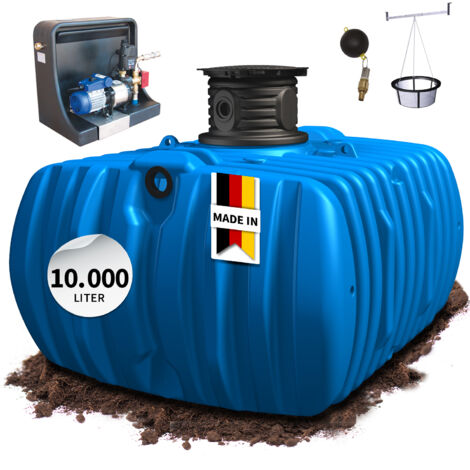 4rain FLAT L Flachtank-Paket 10000 L