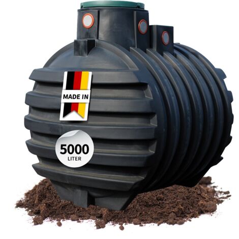 4rain MONO Erdtank 5000 Liter inkl. Tankabdeckung