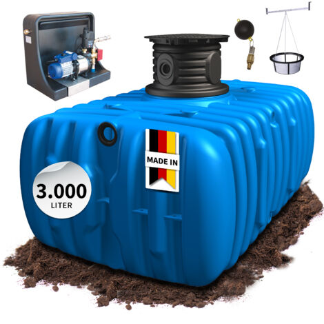 Habitat premium wasserauffangbehälter 3000 l - Graf - 295145