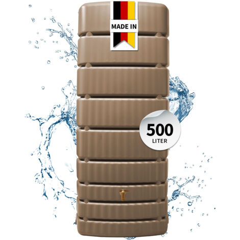 4rain SLIM Wandtank 500 Liter taupe