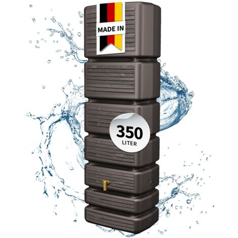 4rain SLIM WOOD DECOR Wandtank 350 Liter darkwood