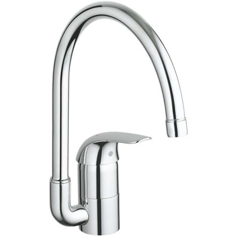 Grohe Euroeco - Miscelatore monocomando per lavello, cromato 32752000