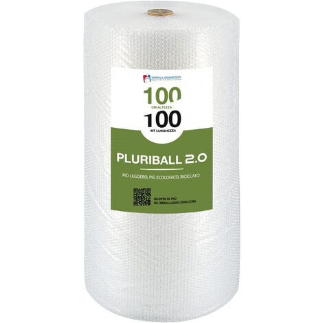 Pluriball Imballaggio 0,5x50 Metri 55gr/mq Ideale Per Spedizioni E Protezione Oggetti 81121144 - Foto 10