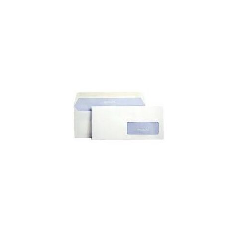 IMBALLAGGI 2000 - Buste Commerciali 11X23 Con Finestra Autoadesive - 80 Gr Blasetti - 40 Pezzi