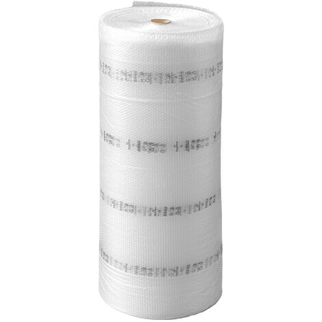 Pluriball Imballaggio 1,25x100 Metri 55gr/mq Ideale per Spedizioni e Traslochi