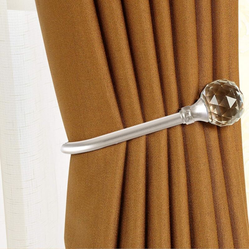 Lot De 2 Embrasses De Rideaux Décoratives En Métal, Murales