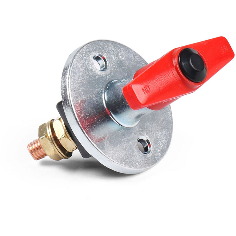 Interrupteur Coupure Batterie 12V-60V - Clé Fixe Universelle, Courant 300A, Pour Tracteur, Voiture, Bateau, Coupe-circuit Principal