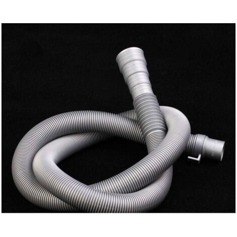 Tuyau De Vidange WC Flexible Et Décalé - Adaptateur Blanc En PVC Pour évier Ou Toilette