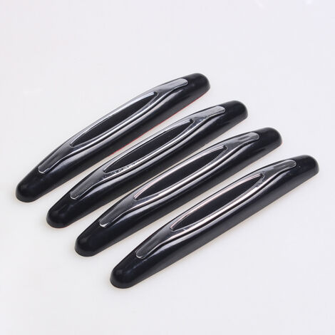 Lot De 4 Protections De Portière De Voiture Miosugo — Autocollants Anti-chocs Universels, Imperméables, Faciles à Poser