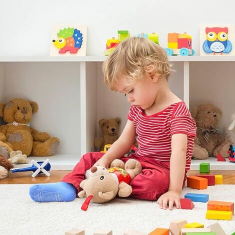 Chaussettes Antidérapantes Enfants THMO - Chaudes Et Confortables Avec Semelle Grips
