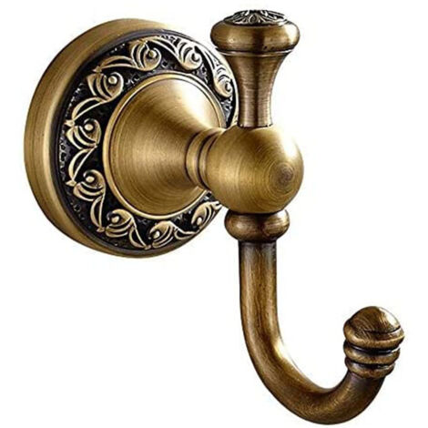 Kit Salle De Bain 4 Pièces Style Bronze Antique - Porte-Serviettes Réglable Et Accessoires