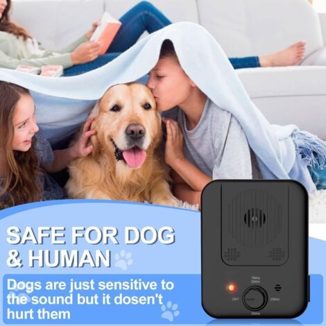 Sollbry Anti Aboiement Chien, Ultrasons Anti aboiement, Automatique Anti-Aboiement Chien Ultrason Dispositif Étanche pour Les Petits et Grands Chiens