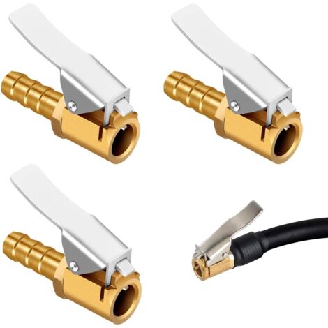 Holdream - Raccord de valve de gonflage en laiton pour pneu de voiture