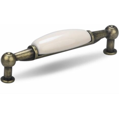 Poignée De Meuble En U Laiton Doré Viefe - Style Antique - Longueurs 128 à 492 Mm - Neuf