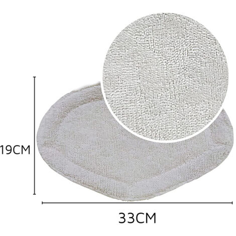 Sollbry Lot de 6 Lingettes Remplacement pour Polti Vaporetto Brosse Vaporforce SV440 SV450 SV400 SV420 Smart 100 Vadrouiiles Lavables de Rechange