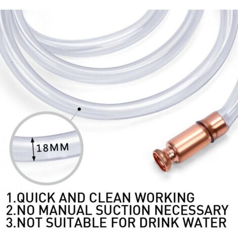 Pieces Motoculteur Tuyau De Carburant Avec Filtre, Kit De Filtre à Carburant, Tuyau De Durite Essence 5mm