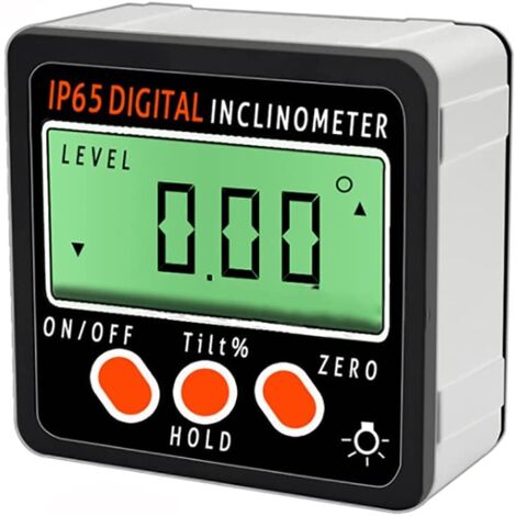 Inclinomètre Numérique Magnétique - Détecteur D'angle Digital, Jauge Biseautée, Pratique Pour Le Bricolage