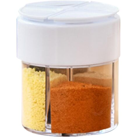 Paquet De 12 Pots à épices Avec Couvercle Carré En Bois, Lot De Pots à épices De 150