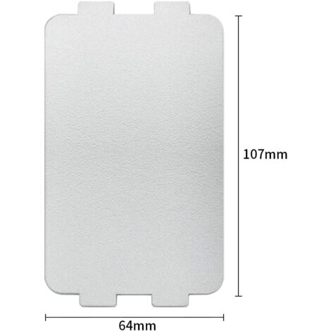 Fivekim Mikrowellen Mica-Tabletten 5 Stück - Ersatzteil 107x64mm Für Mikrowellenherde