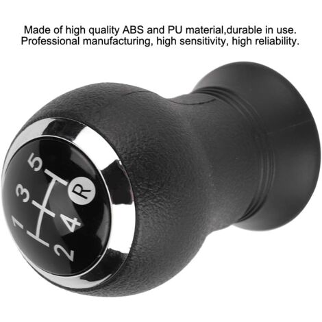 Pommeau De Levier De Vitesse 5 Vitesses Pour Suzuki Swift SX4 2005-2010 | Remplacement Facile, Matière Plastique Durable