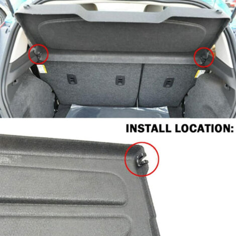 Clip Fixation Plage Arrière Pour Ford Fiesta/Focus - Compatible Nissan/Peugeot/Citroën - Pièce 1539663 - Lot De 1