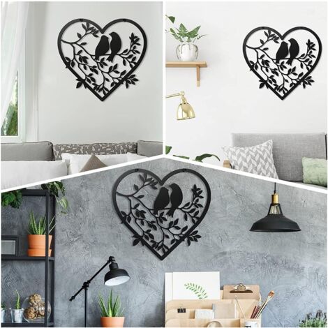 Décoration Murale Gorille En Fer Forgé Pour Jardin - Silhouette Animale Extérieure, 30x19.2 Cm