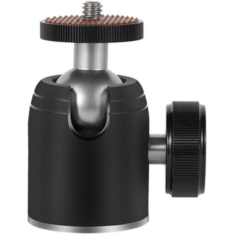 JIE Mini Rotule Rotule Pour Mini Trépied Bouton Pivotant À 360 Degrés
