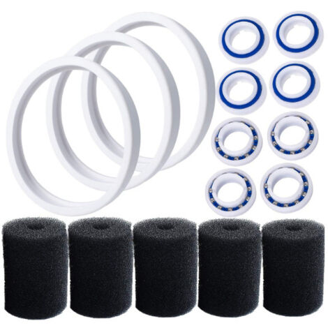 Kit Pièces De Rechange Pour Nettoyeur Piscine Polaris 280/180 - 8 Roulements C60, 4 Vis C55, 4 Rondelles C64