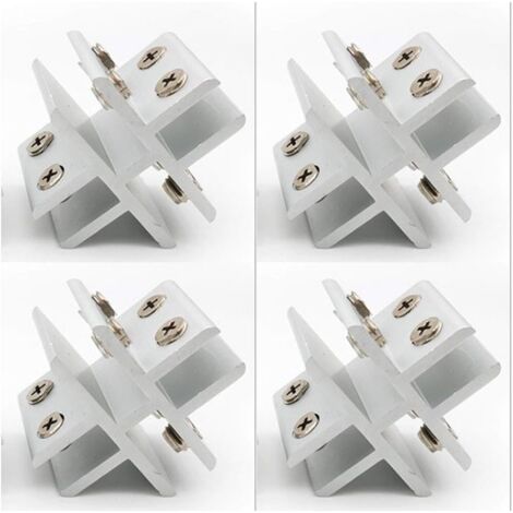 Accessoires pinces à verre kit support sur pied outil alliage de zinc 2 pièces