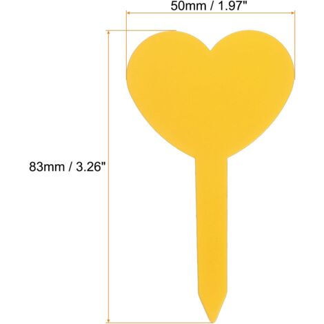 Lot De 100 étiquettes En Plastique Pour Arbre De Plante, 2 X 21 Cm Pour Envelopper Les Plantes Blanc 90687936
